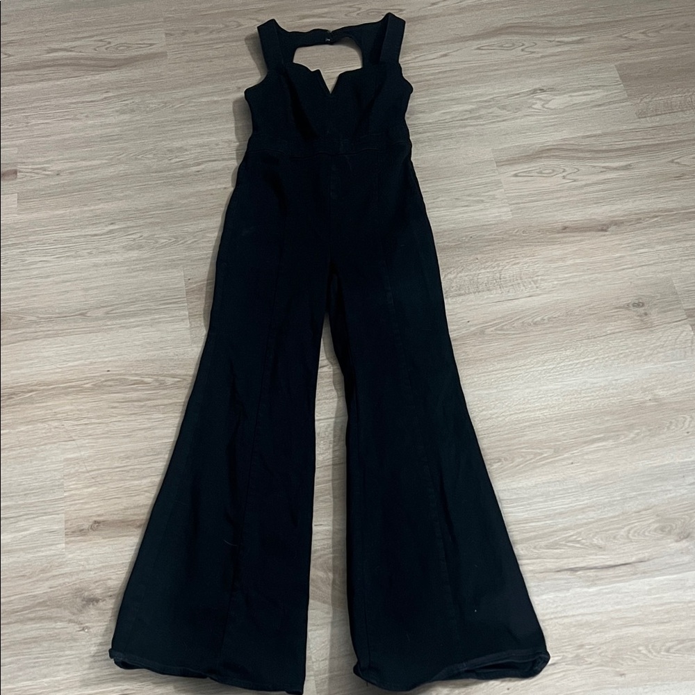 Altar'd State Black Wide-Leg Jumpsuit